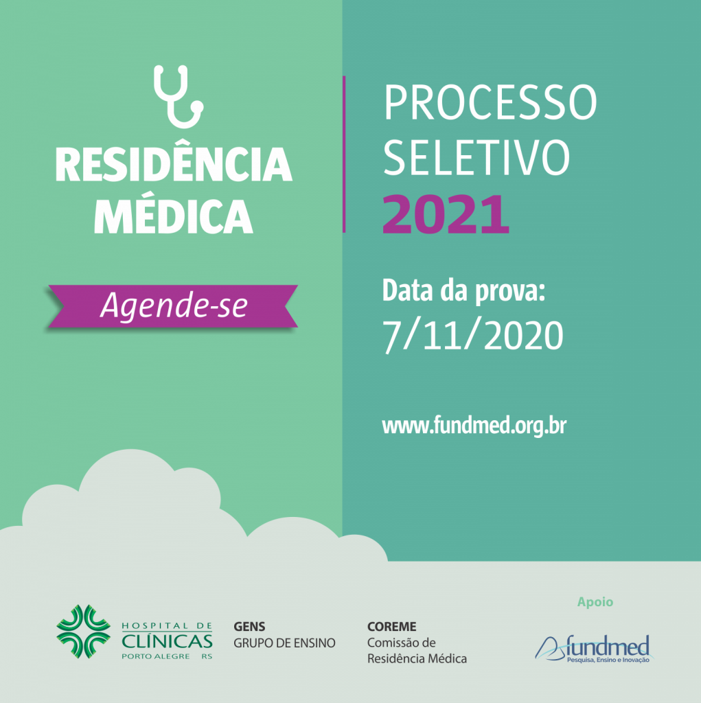 Processo Seletivo Residência Médica HCPA 2021