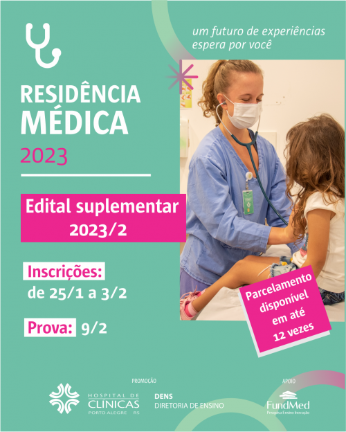 AMP 2023/2024: edital para residência médica divulgado